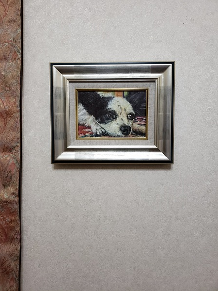 ペット似顔絵 まむすてゆ 油絵犬猫肖像画オーダーメイド販売